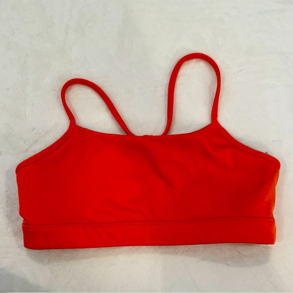 Girls sports bra
